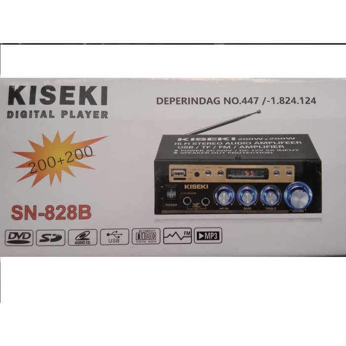 Power Amplifier Bluetooth AC & DC Kiseki