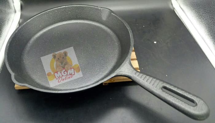 Iron Cast Frypan 24Cm / Gagang Pengorengan Besi Cor SUPER TEBAL 24CM