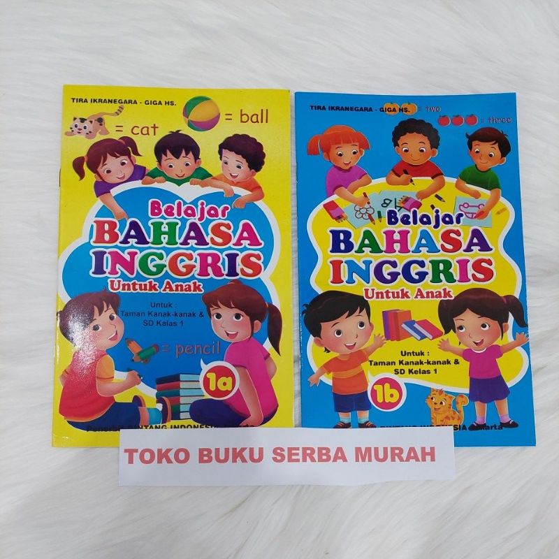 Buku Belajar Bahasa Inggris Untuk Anak TK / PAUD & SD