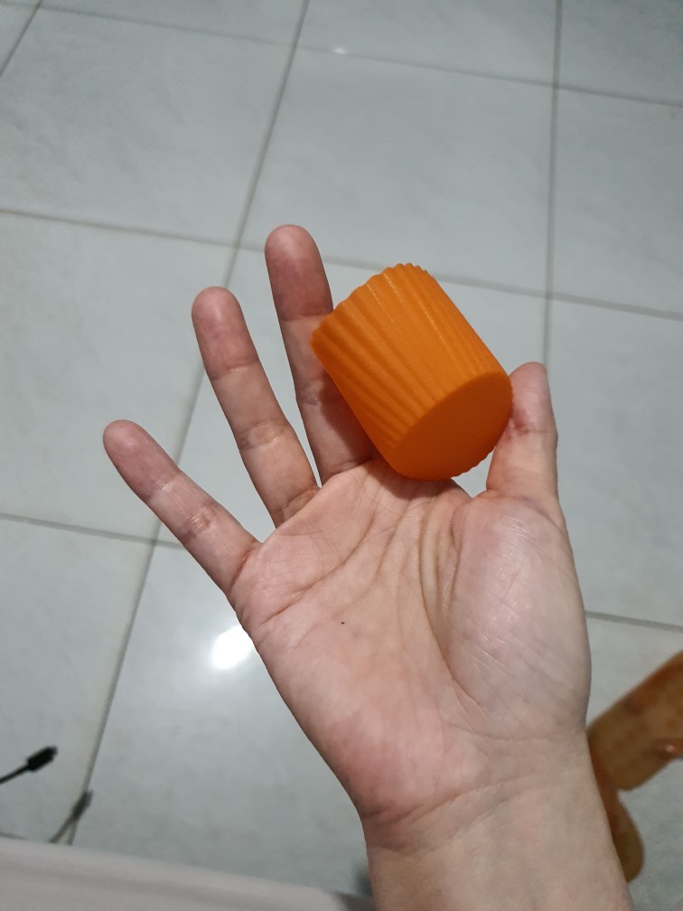 Cetakan Kue Bentuk Bulat Bahan Silikon Gaya Casual Untuk Anak-anak