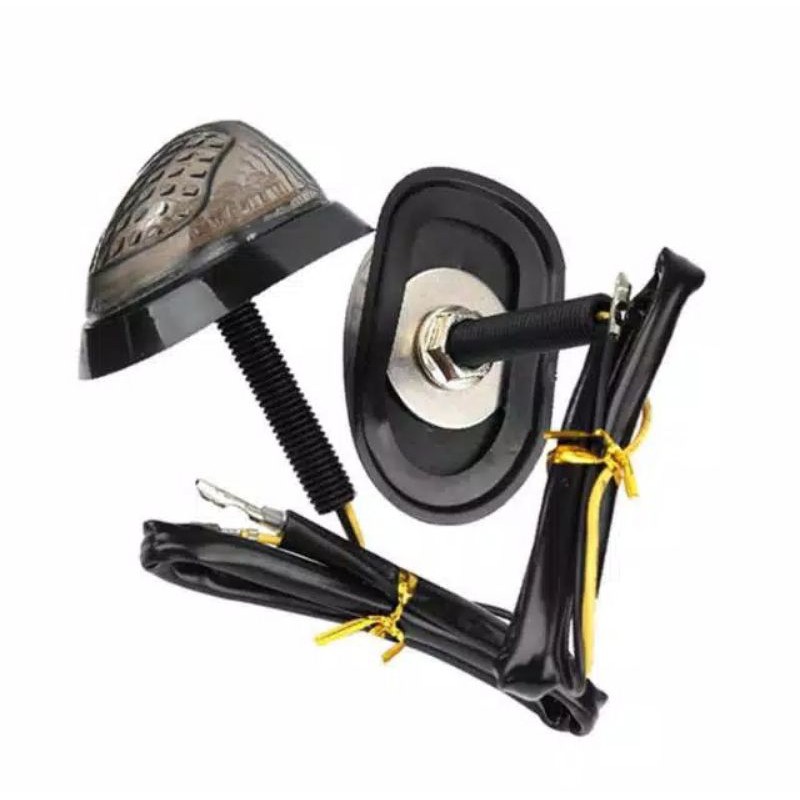 LAMPU SEN TEMPEL OVAL HIQUAL SEIN TEMPEL R15 V3,CBR,NINJA,GSX150,VIXION R25 R15 V2