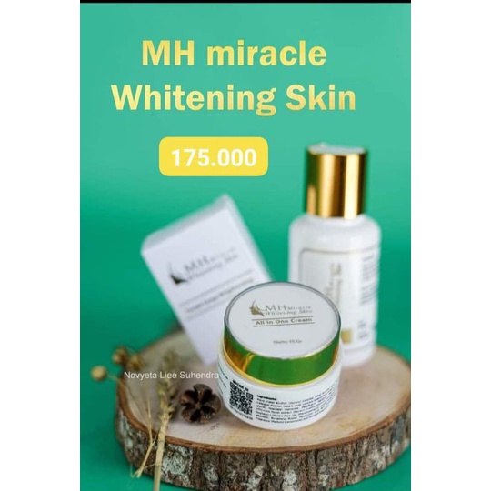 JUAL MH MIRACLE WHITENING SKIN PAKET BASIC