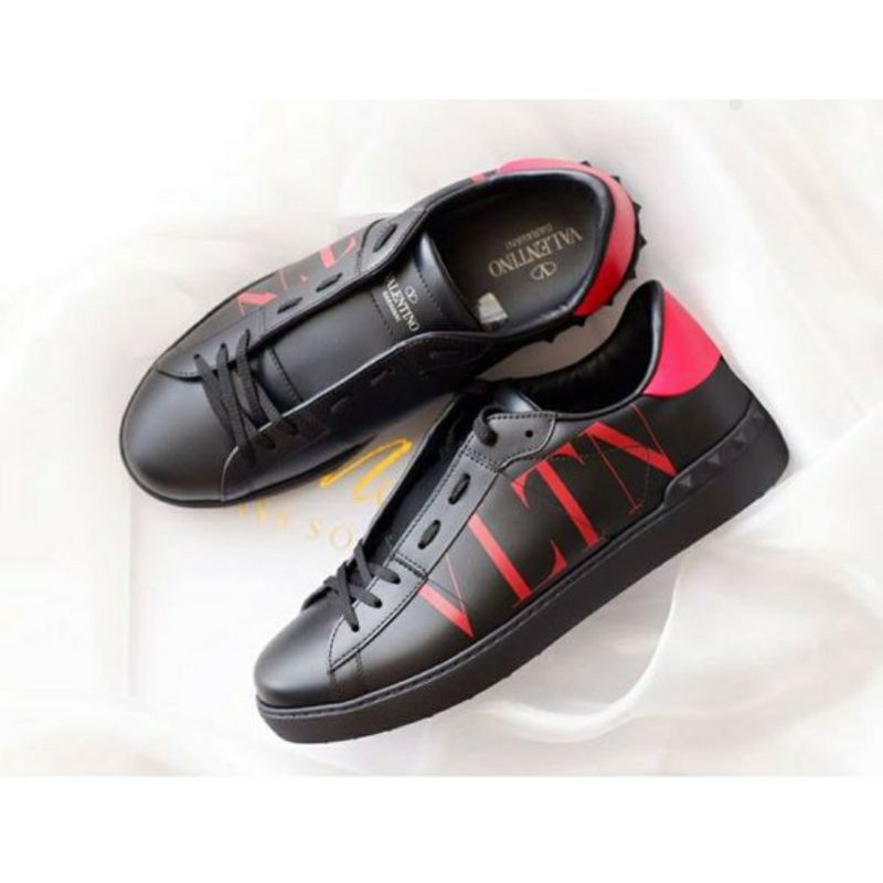 VLTN Sneaker Black / Red Font Signature size 41