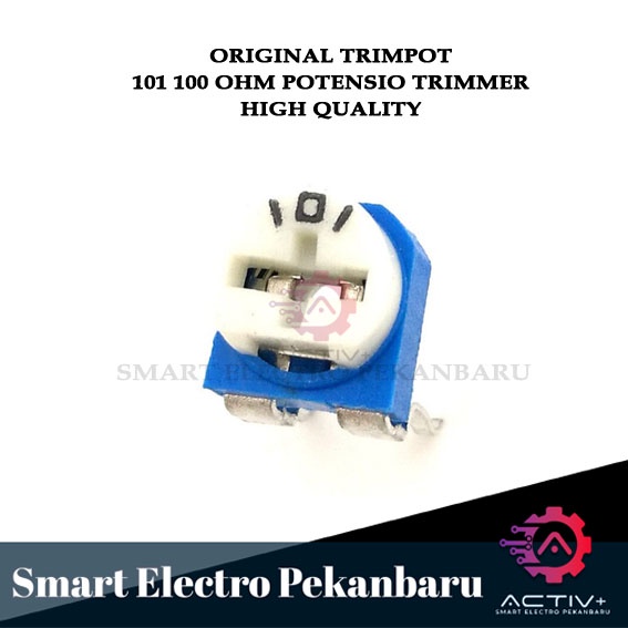 ORIGINAL TRIMPOT 101 100 OHM POTENSIO METER Trimmer Variable Resistor VR 101 TRIMPOT VR TRIMMER 101 