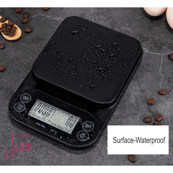 Timbangan Kopi Digital 3KG / 0,1gr Timer Drip Coffee Scale V60 Digital Scale