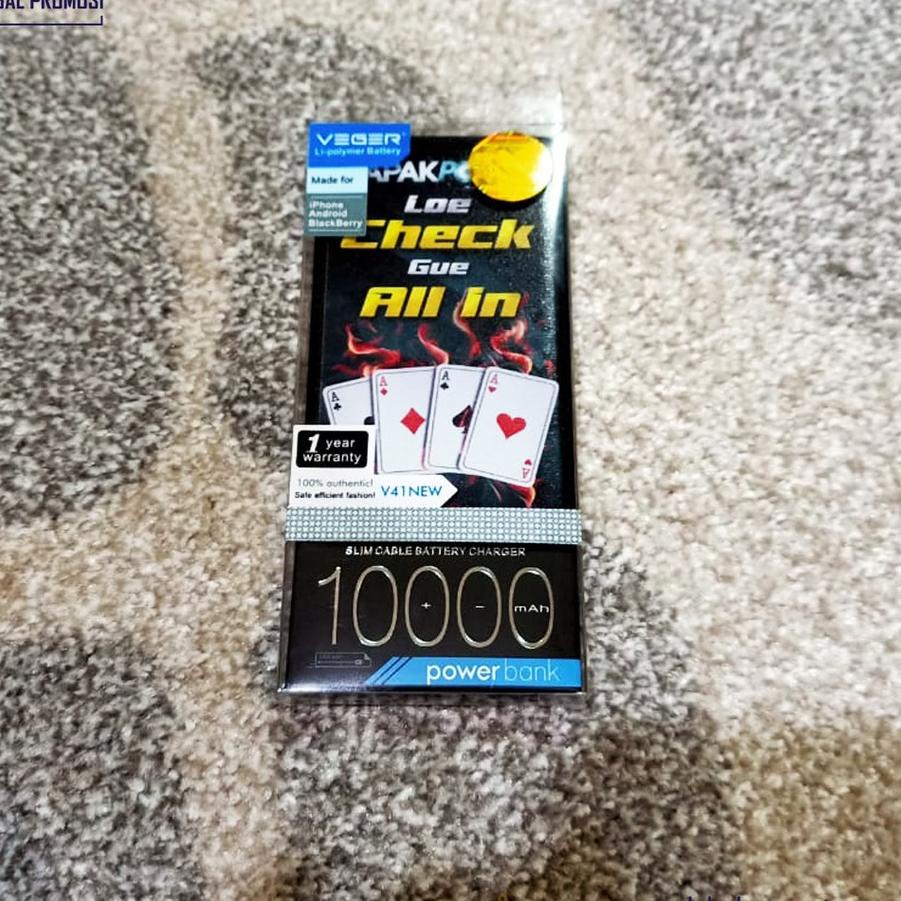 

Trendy PowerBank Custom Print UV Cetak Full Color Souvenir/si Bisa Gradasi Nama Logo Karakter Photo .,