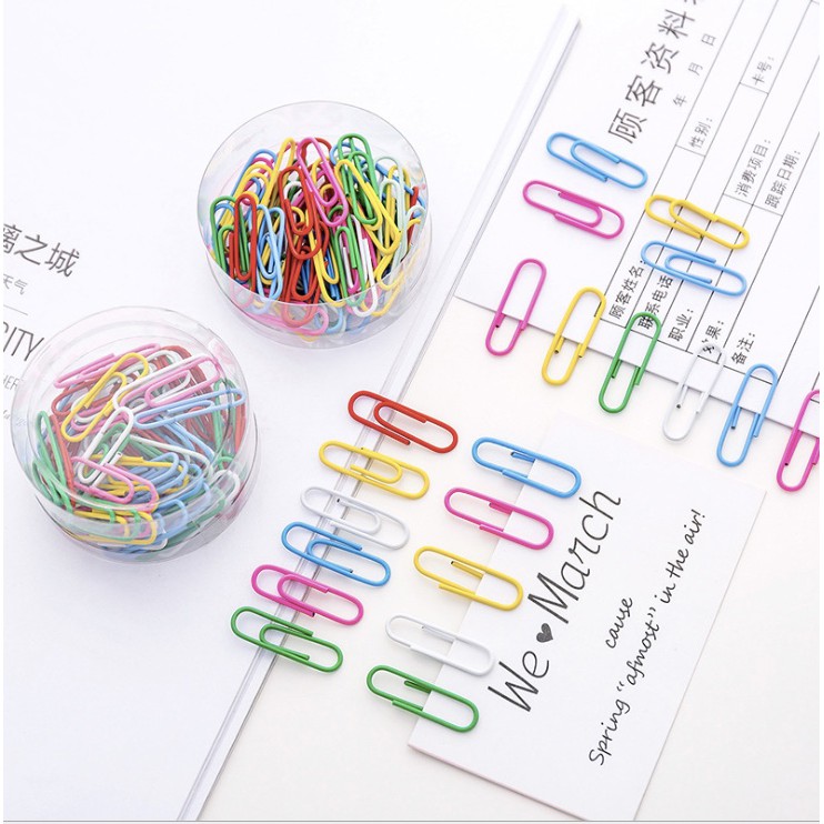 PAPER CLIP WARNA WARNI