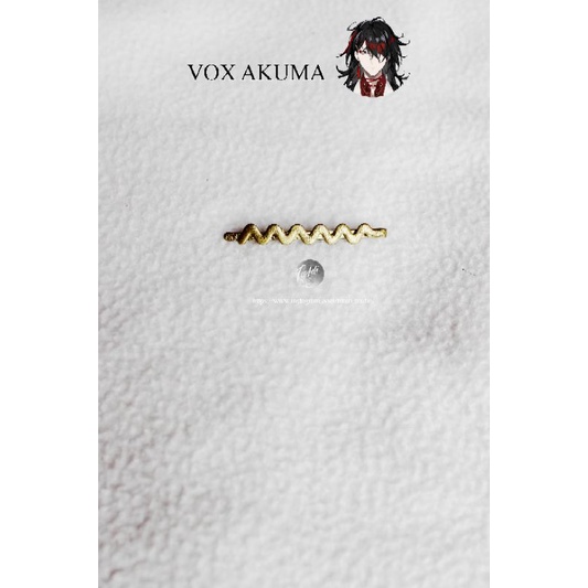 Jepit Rambut Cosplay Vox Akuma - Nijisanji EN