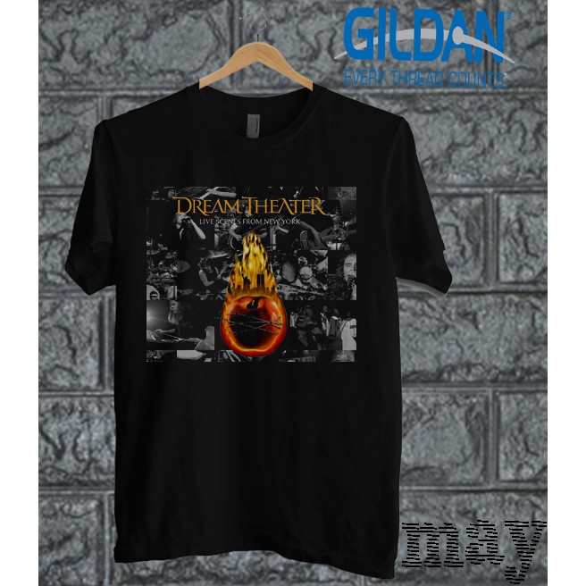 KAOS BAND DREAM THEATER TSHIRT ORIGINAL GILDAN SOFTSTYLE DRT 28