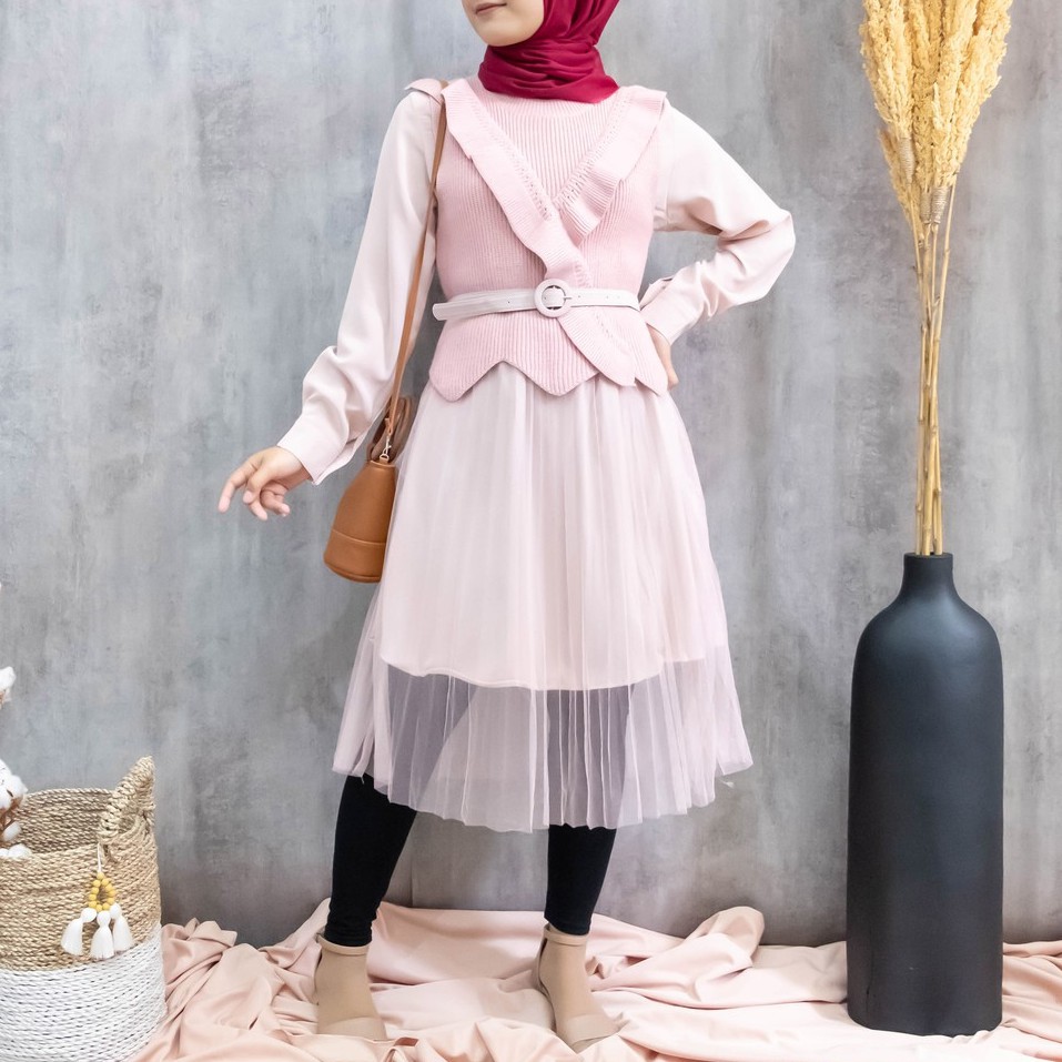 ES3215 Annada Tule dress Set / Dress Tule by Aira