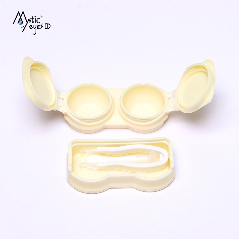 [✅COD] MYSTICEYES Softlens Case / Case Soflens  / Dua lapisan Kontak Lensa Case