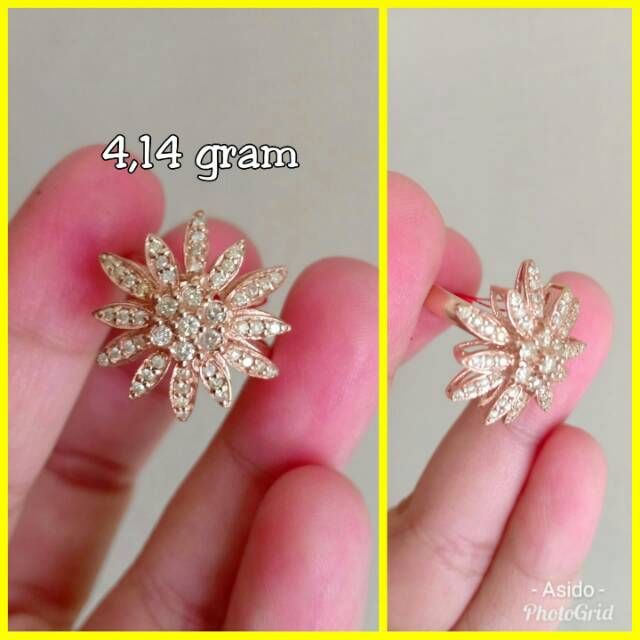 Berlian medan cincin bintang laut