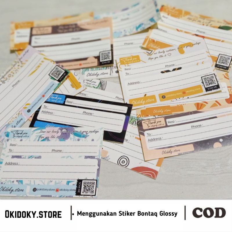 

LABEL PENGIRIMAN OLSHOP | STIKER PENGIRIMAN OLSHOP