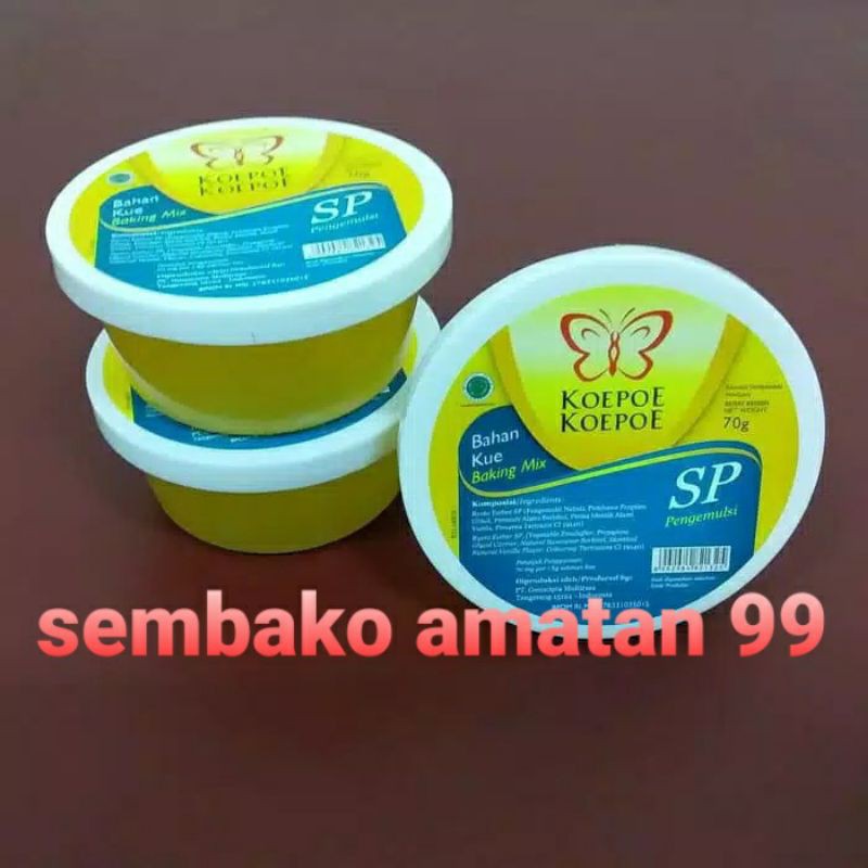 Koepoe Koepoe Sp / Bahan Ke Sp / Pengemulsi / Baking Mix 30 Gram