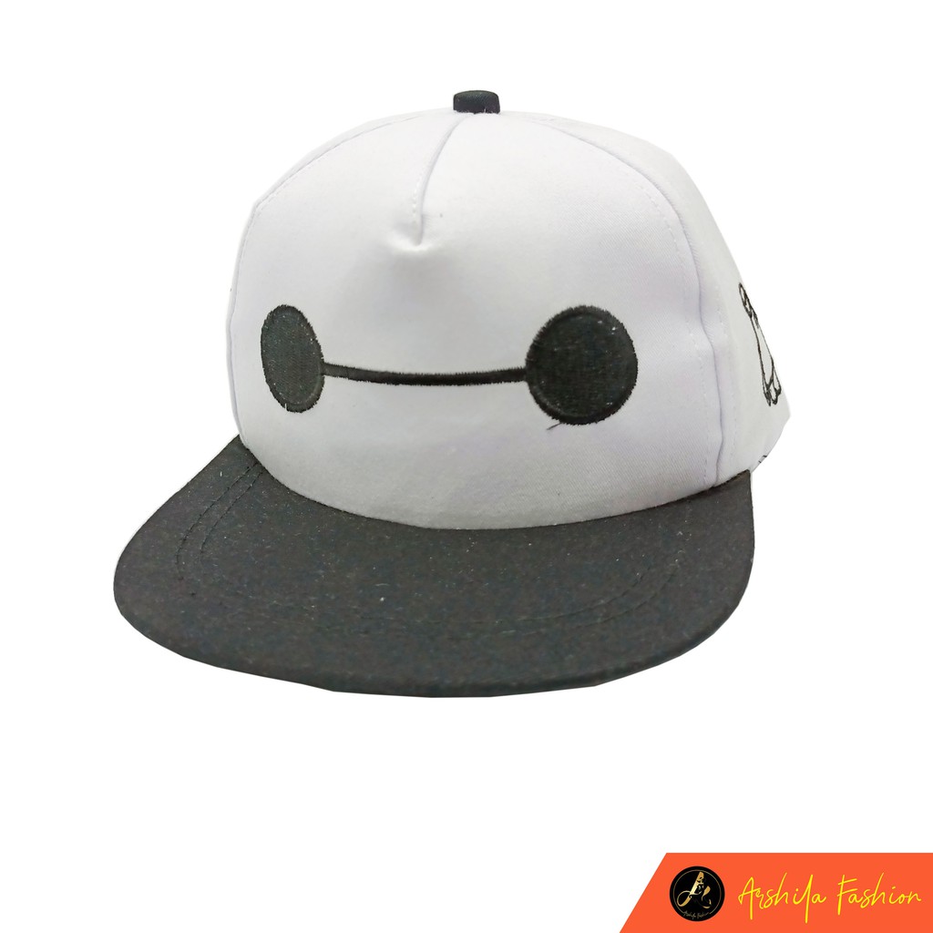 Snapback Anak Hiphop Bordir Pinguin Anak Laki laki perempuan Umur 3-12 Tahun