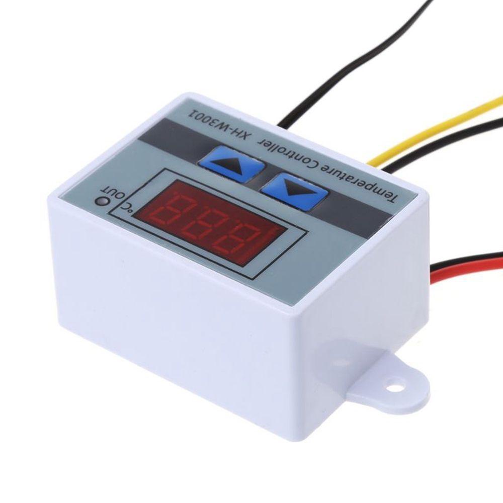 Rebuy Temperature Controller Thermometer Komponen Listrik Thermostat Digital Kontrol Mesin Tetas