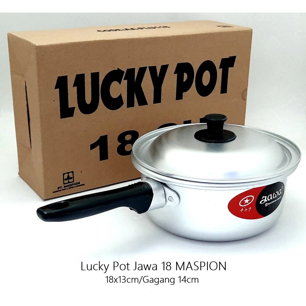 Luckypot/Panci Mie/Susu Jawa MASPION 16cm &amp; 18cm