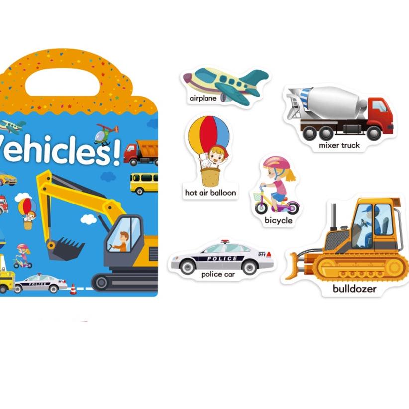 

csE9q4P--Activity Book Anak DIY Buku Mewarnai / Coloring + Sticker Book mainan edukasi