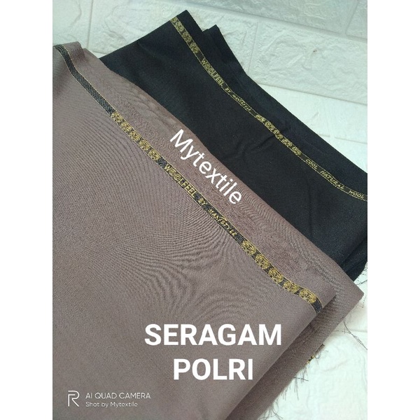 woolfeel warna khusus seragam polisi pdl pdh