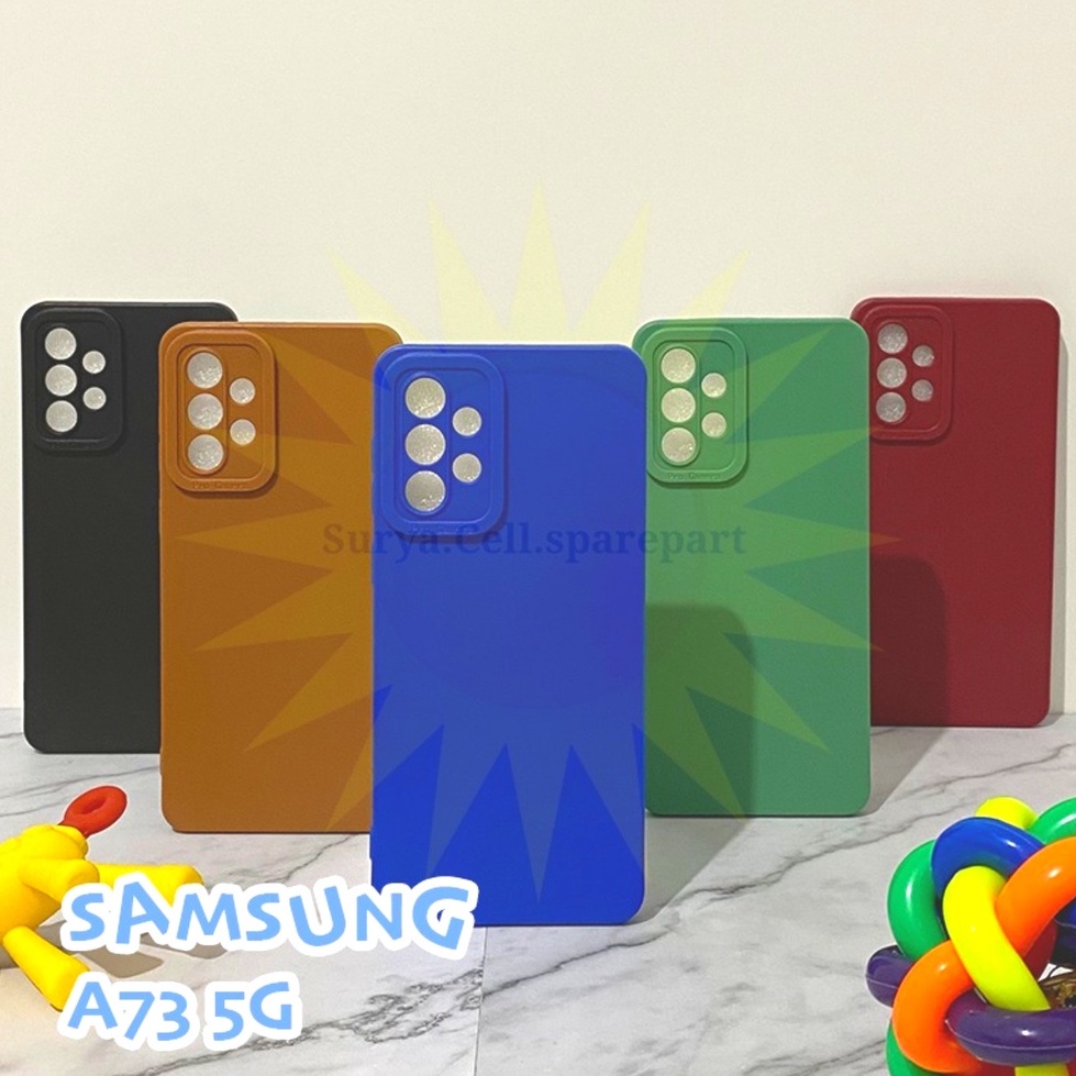 Case Slim Matte Pro Camera Samsung A73 5G - SC