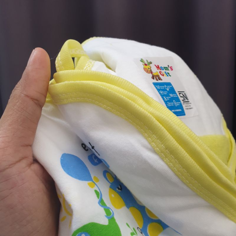 12 Pcs (1 Lusin) Popok Bayi Tali Double Handuk Newborn Popok Baby Bintik MG / E77  SNI / 1 LSN