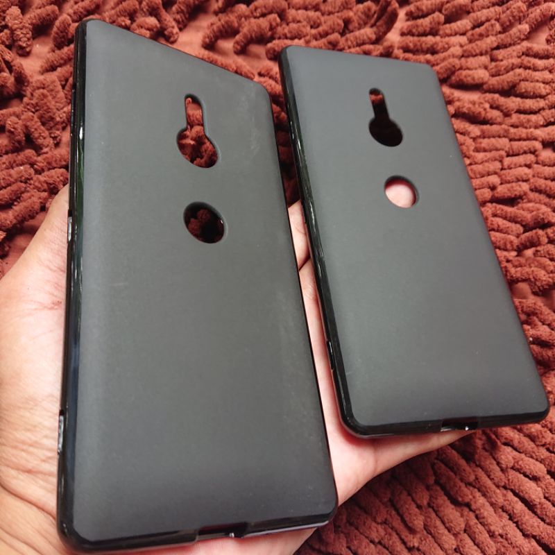 Soft Case Cover Silikon Casing Sony Xperia XZ3 XZ3 AU SOFTBANK