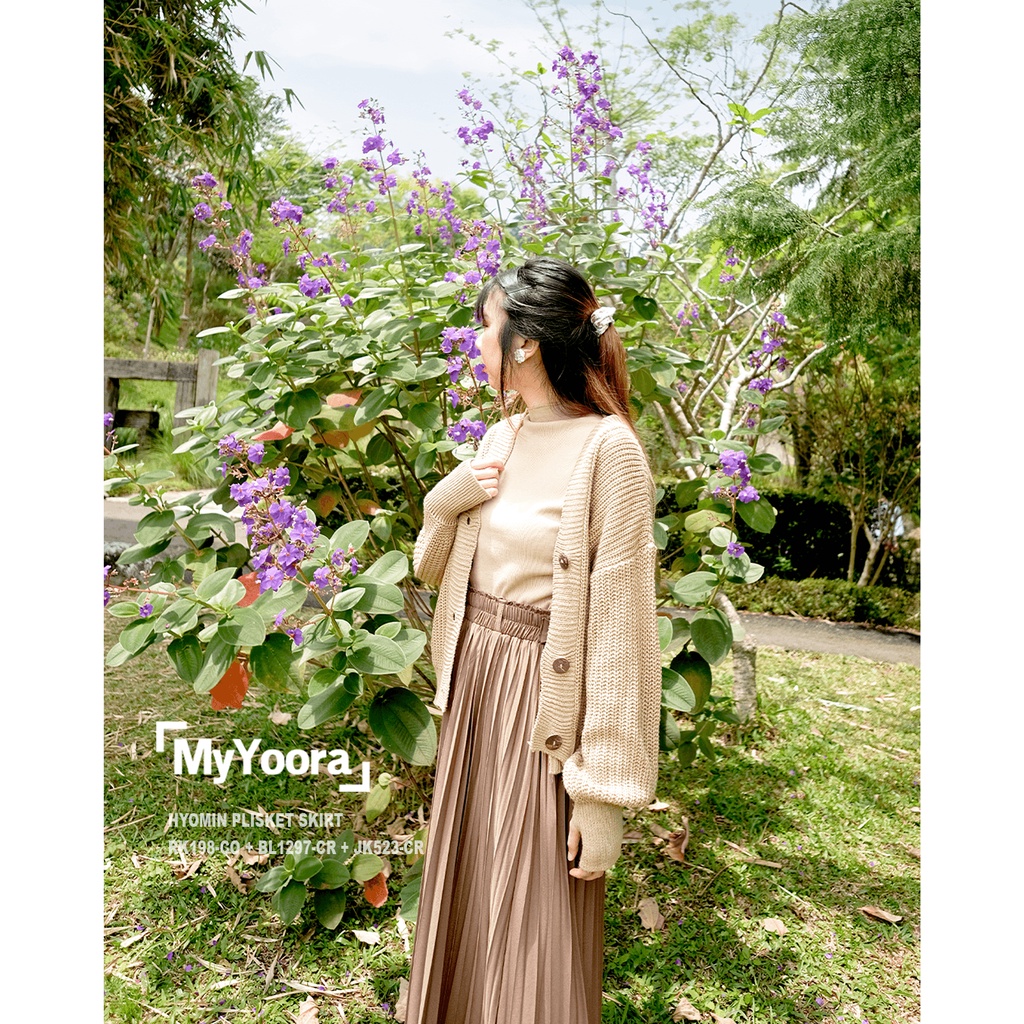 MyYoora Premium Knit Basic Cardigan Rajut JK530/JK525 /JK523-0