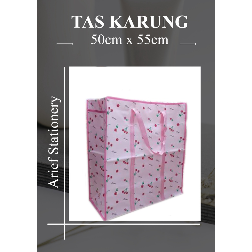 Tas Karung Serba Guna / Tas Laundri Ukuran 50CM x 55CM