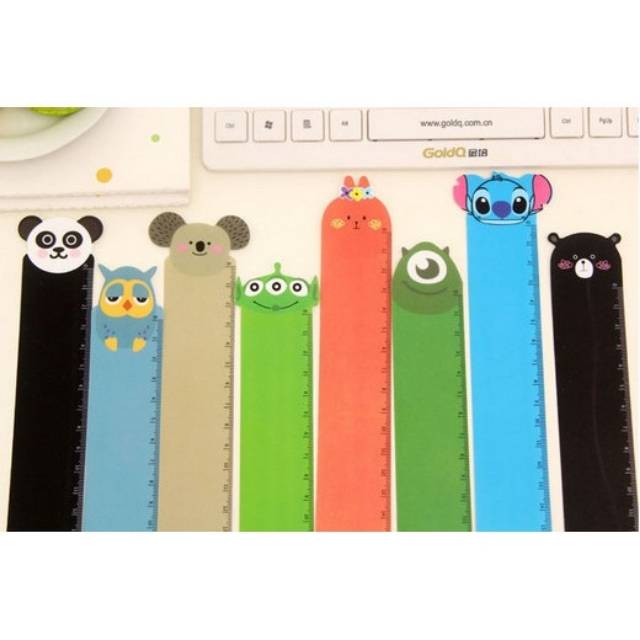 

BLS 094 Pengaris Plastik Fancy Motif Karton 20cm / 20cm Cardboard Fancy Plastic Ruler