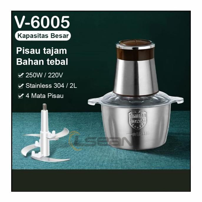 Blender Manual Tekan Pencacah Daging Chopper Serbaguna 3in1 mantap