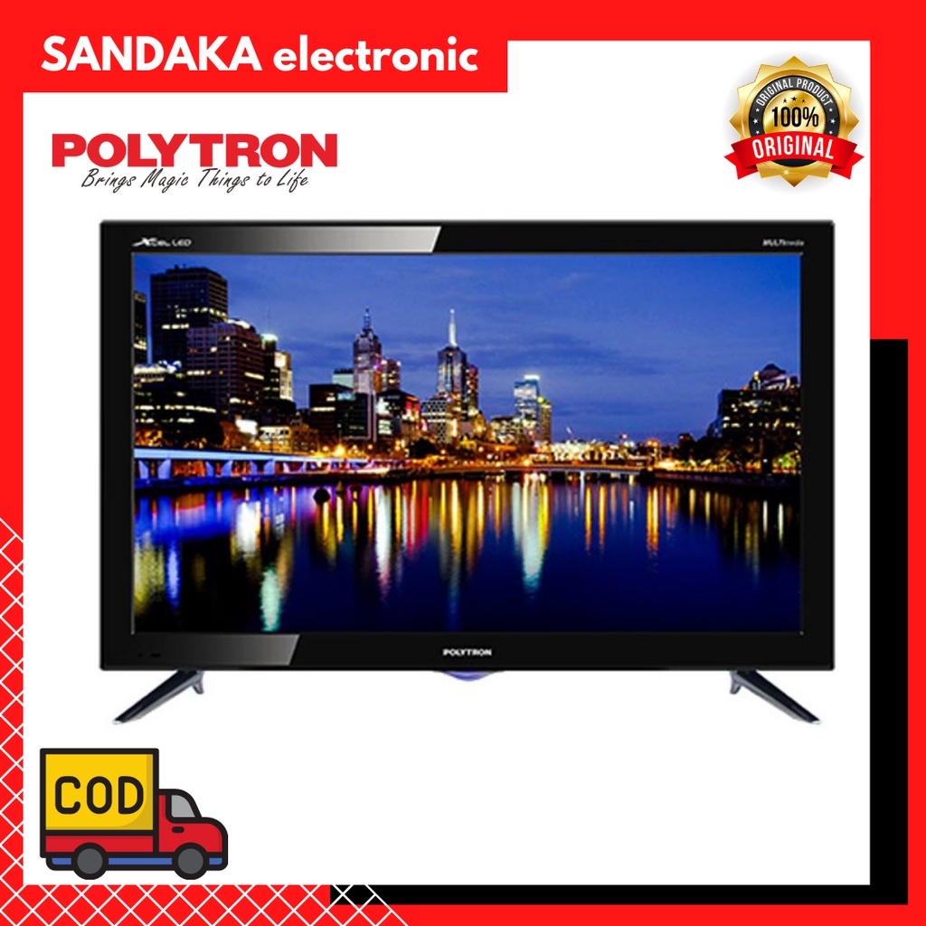 LED TV Polytron 24" PLD-24D1850 24 inch in PLD24D1850 PLD 24 D 1850
