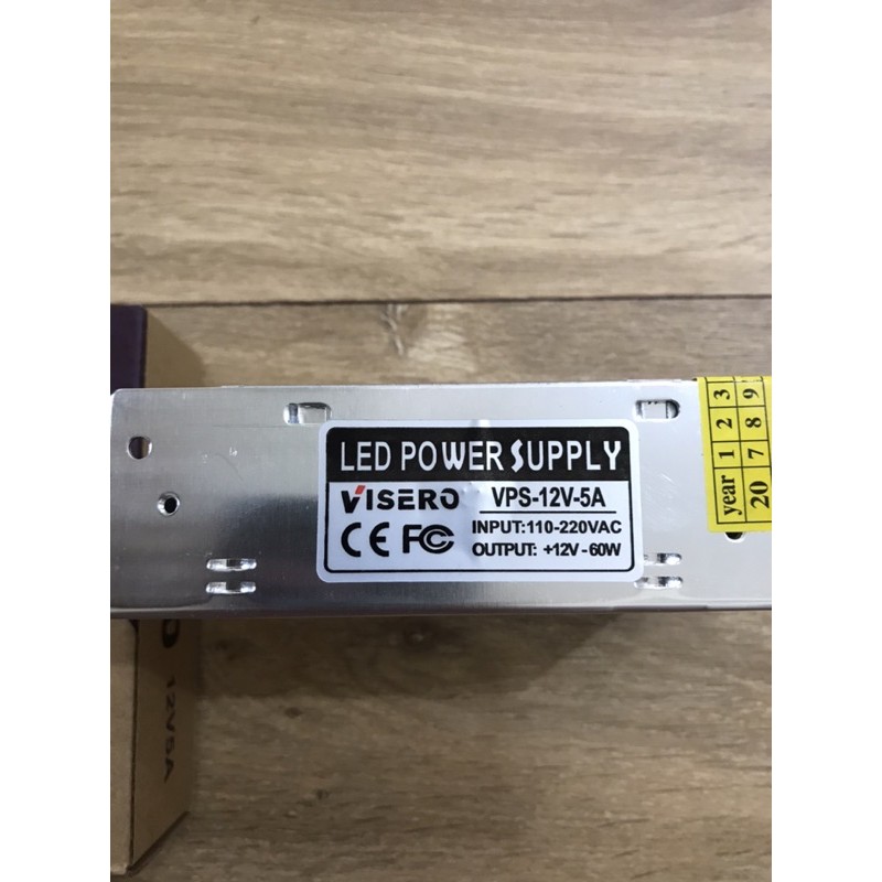 Power Supply Trafo Adaptor Jaring 12V - 5A