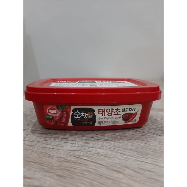 

Gochujang 170gr hot pepper paste pasta saus kedelai