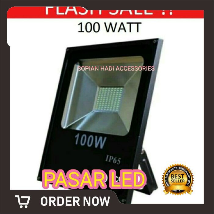 Lampu Tembak Sorot Penerangan Jalan Rumah Taman 100 WATT