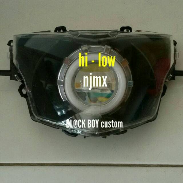 HEADLAMP LAMPU JUPITER MX NEW 135/REFLEKTOR JUPITER MX NEW 135  PROJIE LED HI LOW