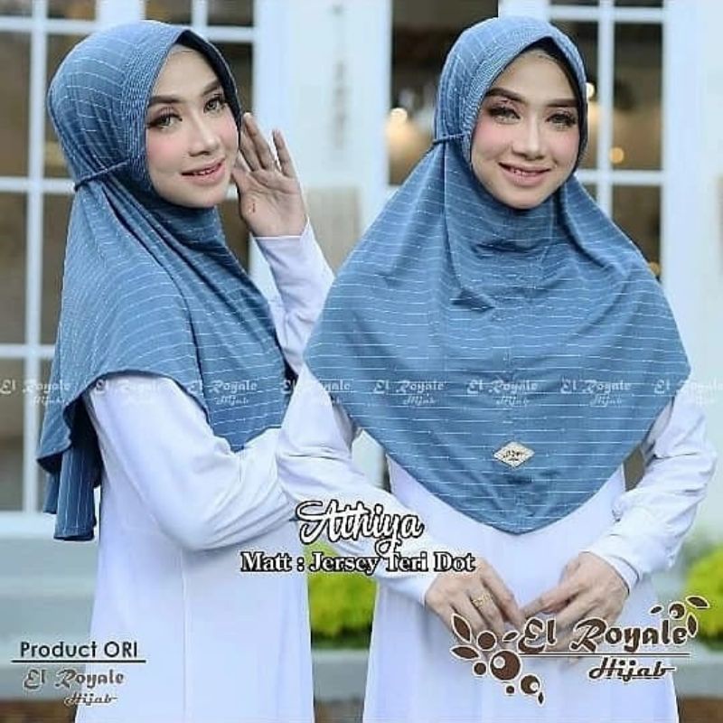 HIJAB INSTAN ATHIYA/ BERGO BY EL ROYAL
