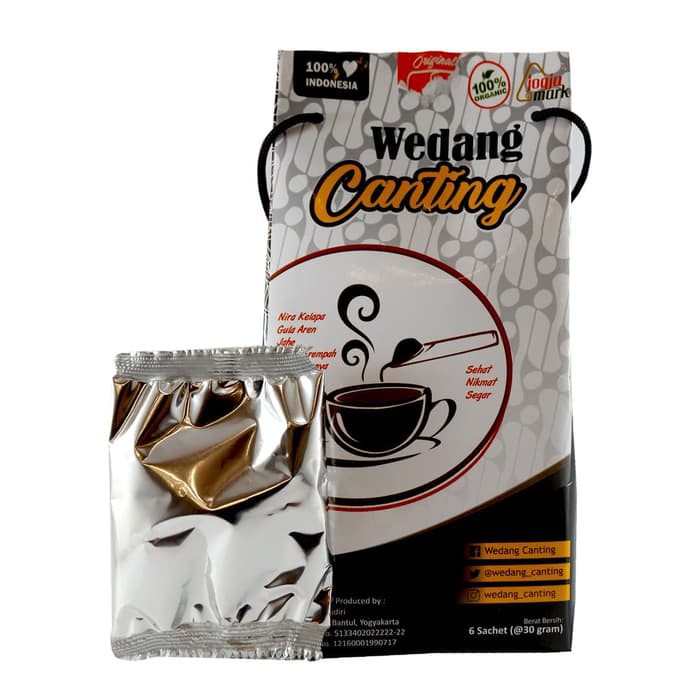 Minuman Wedang Tradisional Imogiri 3 Rasa Cokelat, original dan Jahe Super