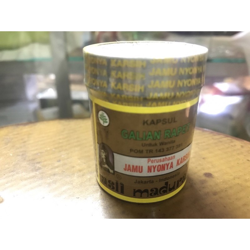 

Kapsul Galian rapet ~ ny. karsih