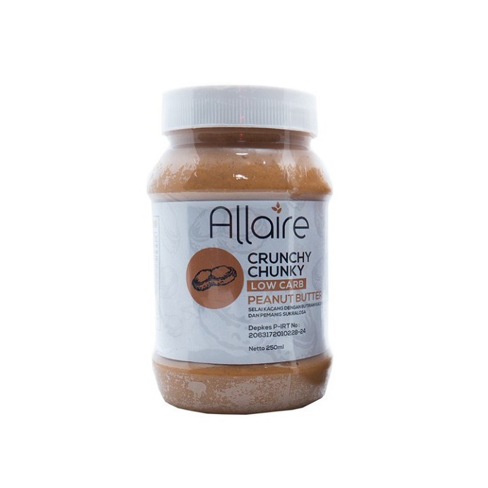 

Ketobetic Crunchy Chunky Peanut Butter Selai Kacang Keto Friendly