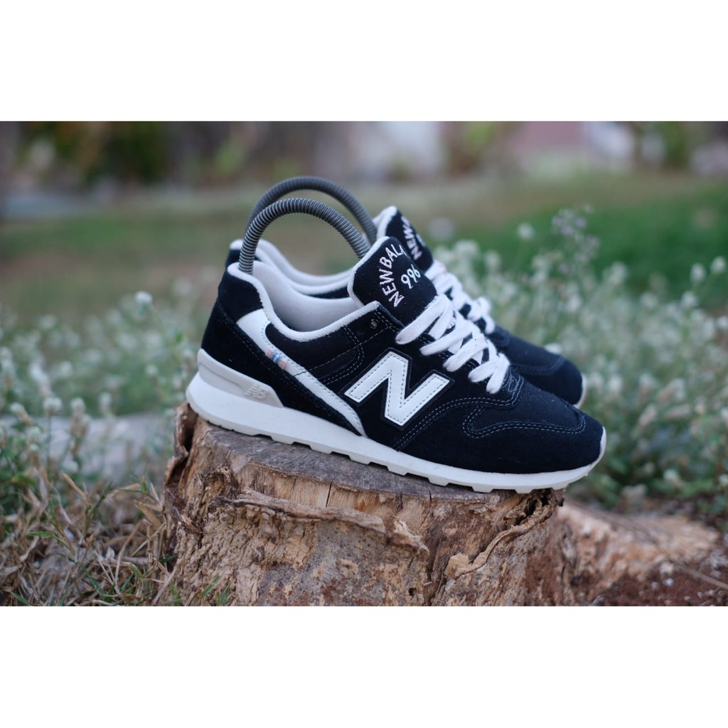 Sepatu Original New Balance 996 Black White