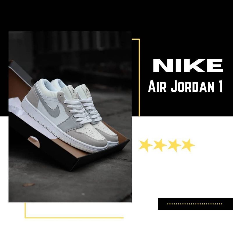 Sepatu Sneakers Nike Air Jordan 1 Low Paris
