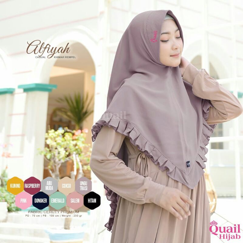 ALFIYAH HIJAB ORI QUAIL