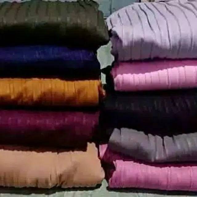 Rok plisket bahan jersy