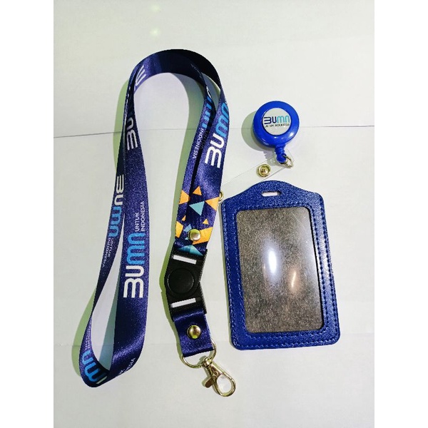 [READY STOK] TALI Id Card BUMN TERBARU Lanyard Printing SATUAN