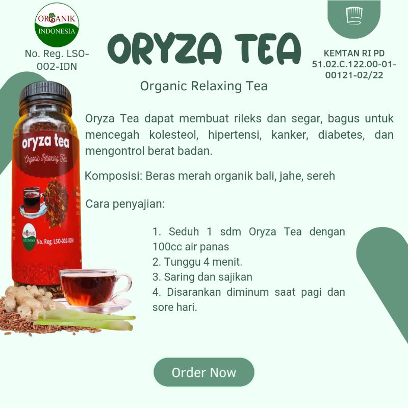 

TEH ORGANIK HERBAL RILEKS ORGANIC RELAXING TEA