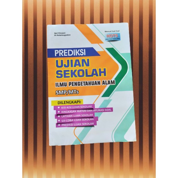 buku prediksi ujian sekolah IPA untuk SMP kelas 9 penerbit Grahadi edisi revisi terbaru