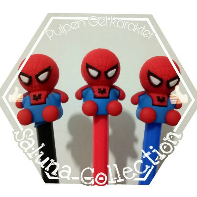 

Pen Spiderman (pulpen gel)