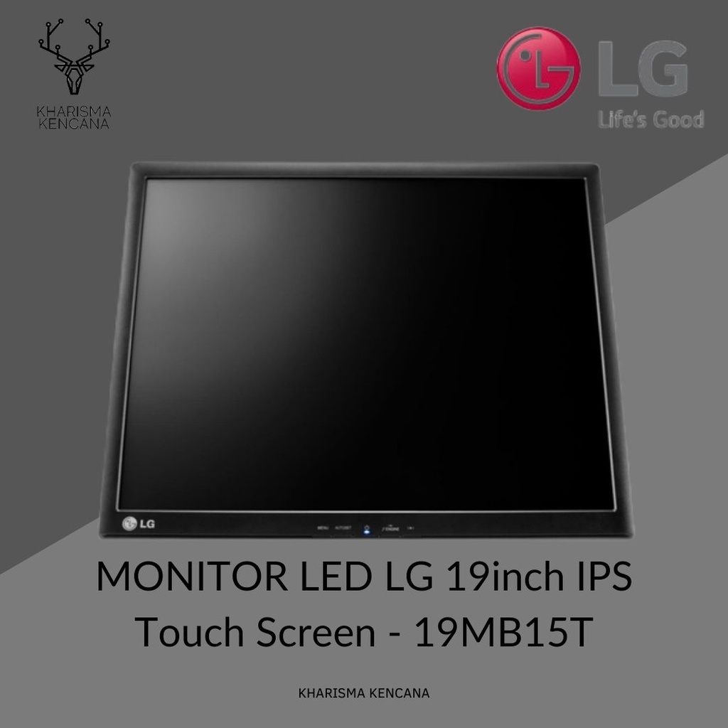 MONITOR LG 19inch LED IPS Touch Screen - 19MB15T