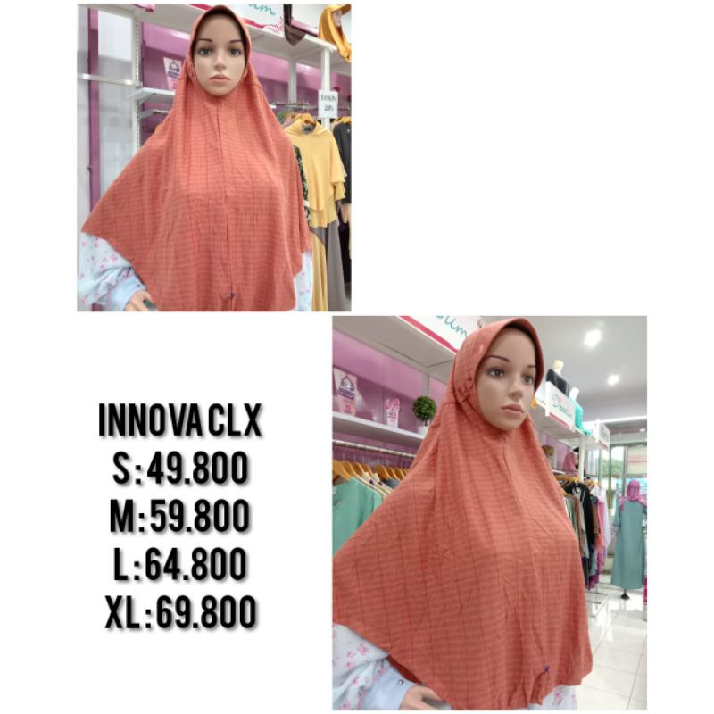 kerudung Rabbani Innova CLX  original asli