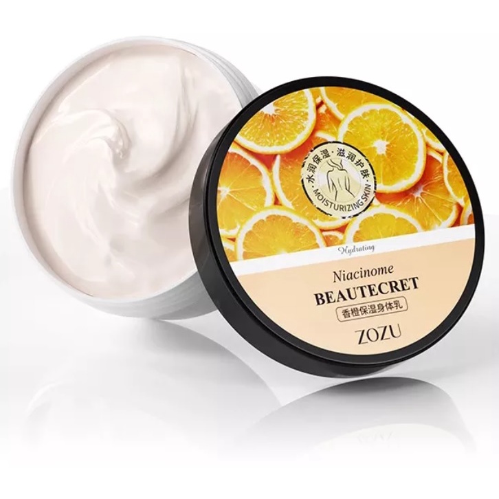 Zozu Niacinome Beautecret Moisturizing Body Lotion 220ml (Orange)